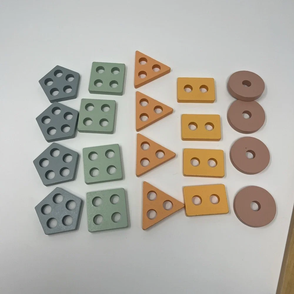 GOPO TOYS Montessori Toys for 1+ Year Old – 12 x 3 x 2 inches, Multicolor